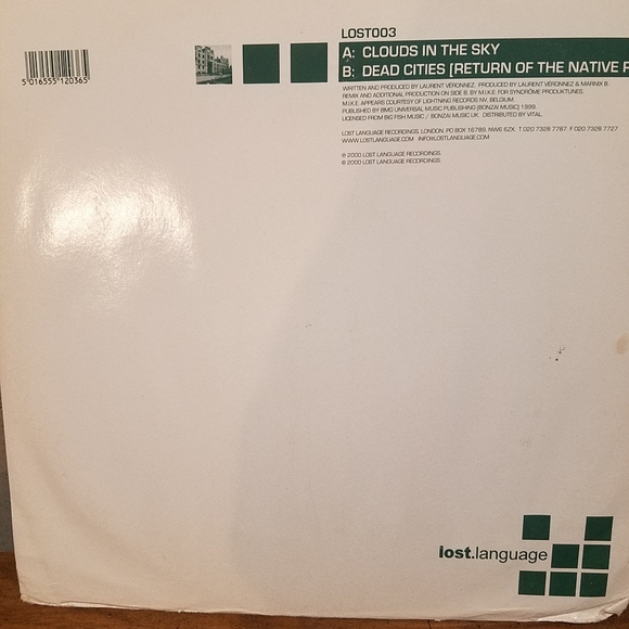 Desd cities vinyl record single - Picture 2 of 2